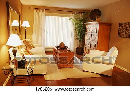 Stock Photography - Living Room decor. Fotosearch