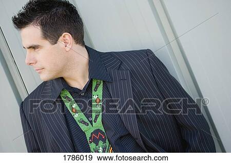 Stock Photo - Man with aboriginal style. Fotosearch