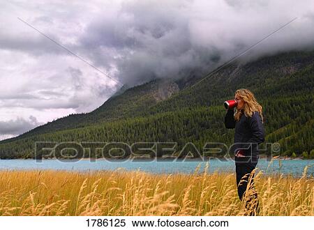 Stock Photography - Morning in the mountains. Fotosearch