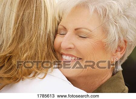 Stock Image - Mother and daughter. Fotosearch
