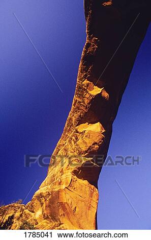 Stock Image - North Window, Arches National Park. Fotosearch