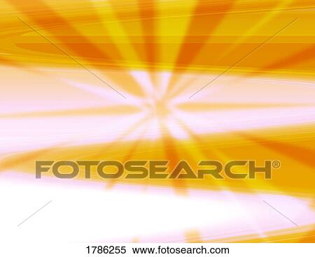 Stock Photography - Orange burst abstract background. Fotosearch