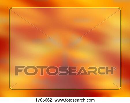 Stock Image - Orange computer graphic design. Fotosearch