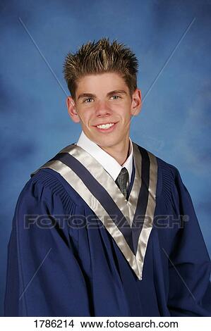 Picture - Portrait of a graduate. Fotosearch