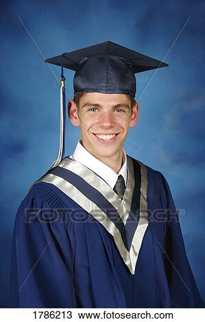 Portrait of a graduate student View Large Photo Image Stock Image - Portrait of a graduate student. Fotosearch