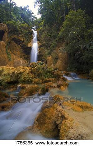 Stock Photography - Scenic waterfall. Fotosearch