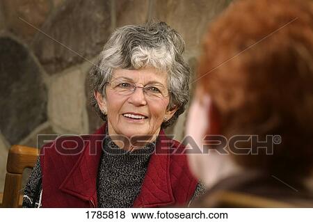 Senior ladies View Large Photo Image Stock Photo - Senior ladies. Fotosearch