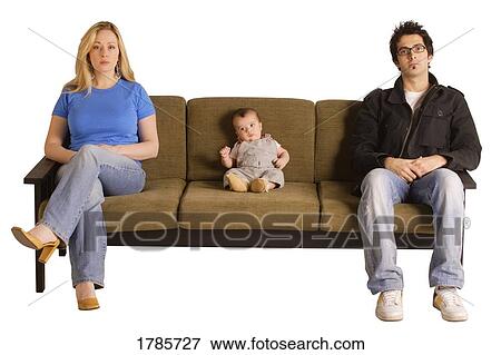 Stock Photo - Separated family. Fotosearch