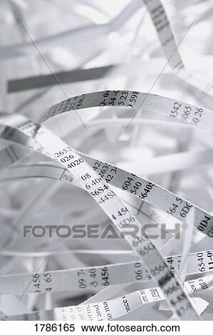 Shredded paper View Large Photo Image Stock Photography - Shredded paper. Fotosearch