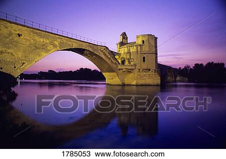 St. Benezet Bridge, Avignon, France View Large Photo Image Stock Image - St. Benezet Bridge, Avignon, France. Fotosearch