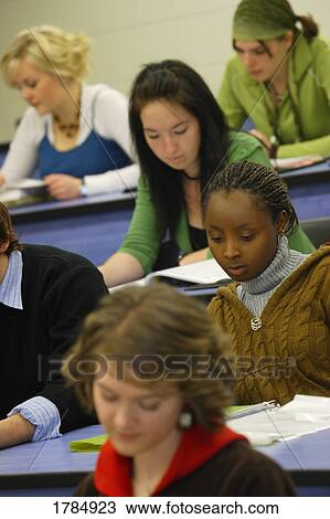 Students in a classroom View Large Photo Image Stock Image - Students in a classroom. Fotosearch