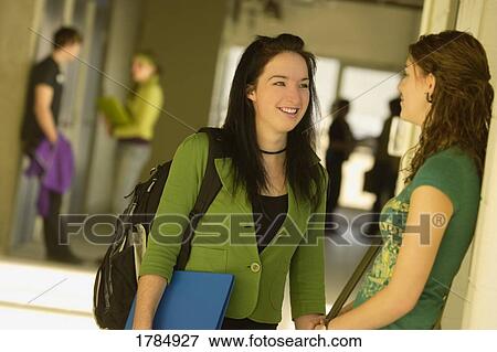 Students in hallway View Large Photo Image Stock Photo - Students in hallway. Fotosearch