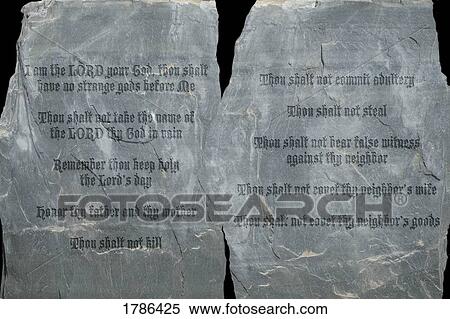 The ten commandments on stone tablets View Large Photo Image Stock Photography - The ten commandments on stone tablets. Fotosearch