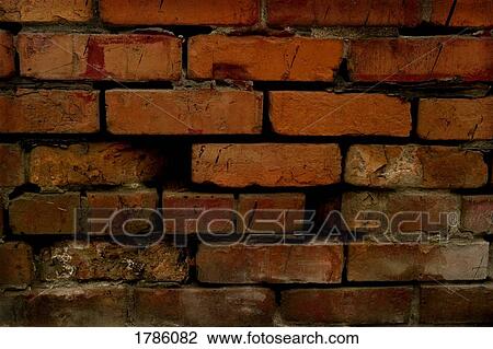 Weathered brick wall View Large Photo Image Stock Image - Weathered brick wall. Fotosearch