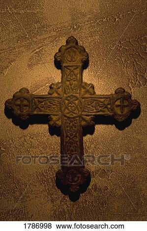 Stock Photo - Ancient cross. Fotosearch