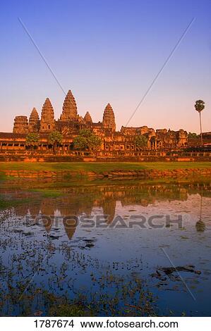 Angkor Wat Temple, Cambodia View Large Photo Image Picture - Angkor Wat Temple, Cambodia. Fotosearch
