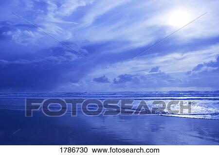 Blue Waterscape View Large Photo Image Stock Image - Blue Waterscape. Fotosearch