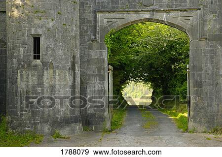 Stock Photo - Castle archway . Fotosearch