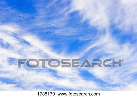 Stock Image - Cirrus Clouds. Fotosearch