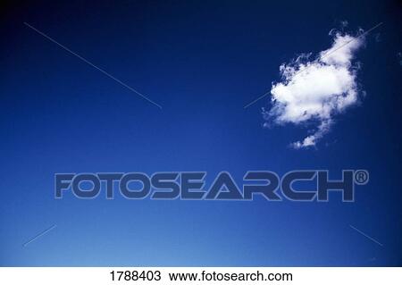 Stock Image - Cloud and sky background. Fotosearch