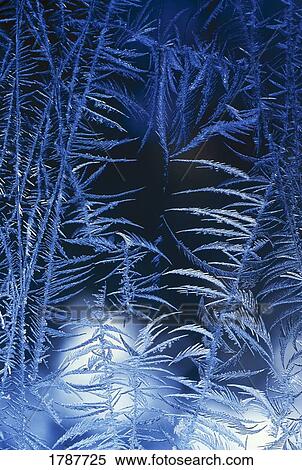 Frost pattern on window View Large Photo Image Stock Photography - Frost pattern on window. Fotosearch