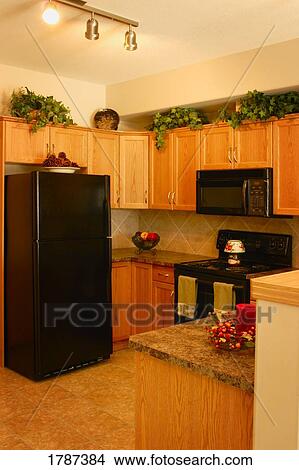 Kitchen View Large Photo Image Picture - Kitchen. Fotosearch