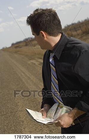 Lost businessman View Large Photo Image Picture - Lost businessman. Fotosearch