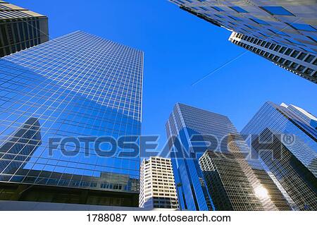 Low-angle buildings View Large Photo Image Stock Photo - Low-angle buildings. Fotosearch