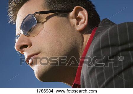Picture - Man in sunglasses. Fotosearch