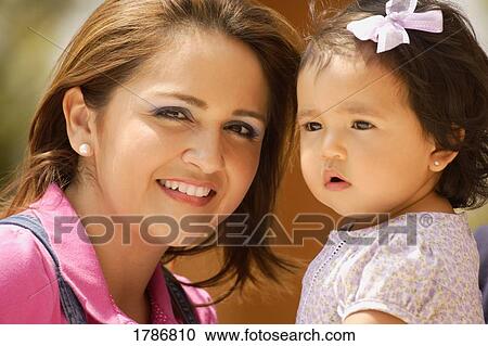 Stock Image - Mother and daughter. Fotosearch