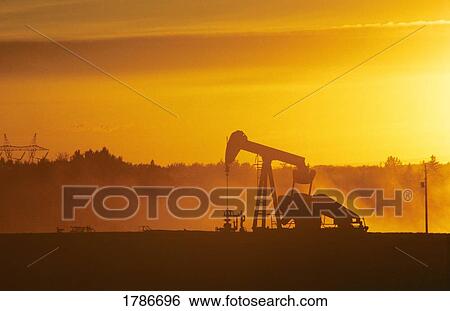 Stock Photograph - Oil Pump. Fotosearch