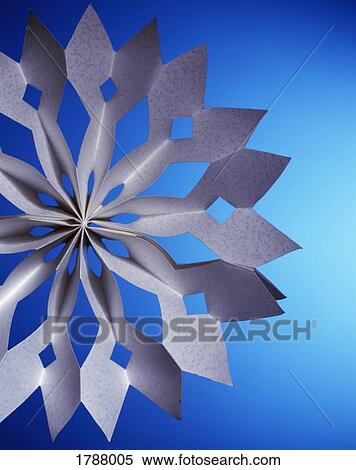 Paper snowflake View Large Photo Image Stock Photography - Paper snowflake . Fotosearch
