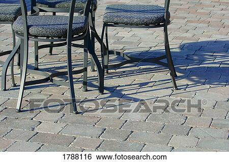 Stock Photograph - Patio Chairs. Fotosearch