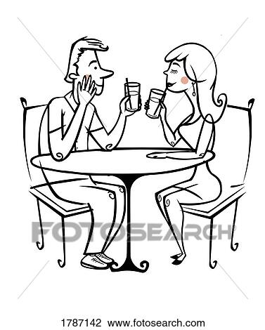 Stock Image - Refreshments illustration. Fotosearch