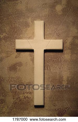 Stock Image - Simple cross. Fotosearch