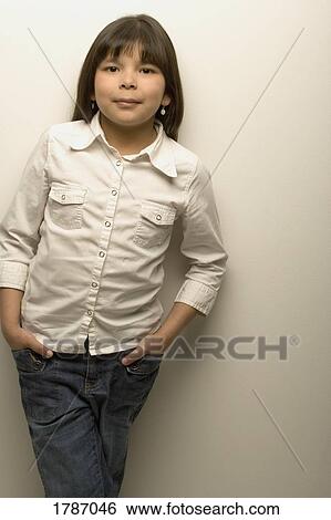 Young Native girl View Large Photo Image Stock Photograph - Young Native girl. Fotosearch