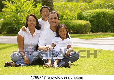 A family portrait View Large Photo Image Stock Photo - A family portrait. Fotosearch