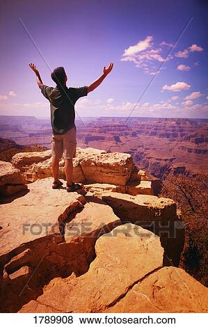 A man in awe of magnificence View Large Photo Image Stock Photo - A man in awe of magnificence. Fotosearch