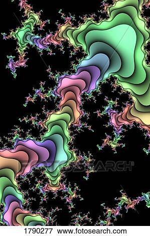 Stock Photo - Abstract multi-coloured design. Fotosearch