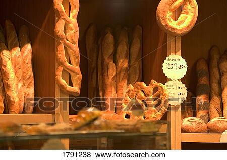 Bakery in France View Large Photo Image Stock Photo - Bakery in France. Fotosearch