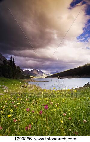 Beautiful mountain scene View Large Photo Image Stock Photograph - Beautiful mountain scene. Fotosearch