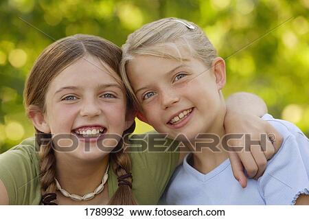 Stock Image - Best friends. Fotosearch