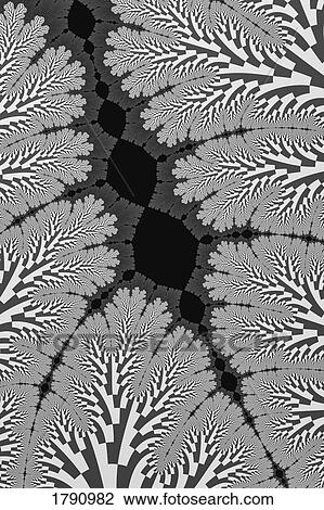 Stock Image - Black and white pattern. Fotosearch