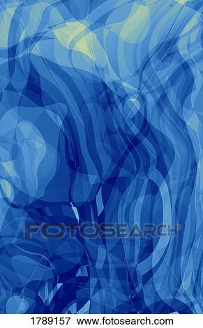 Stock Photo - Blue Abstract. Fotosearch