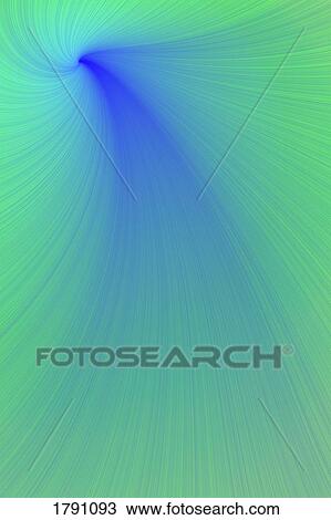 Stock Image - Blue and green abstract. Fotosearch