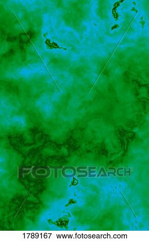 Stock Photo - Blue and green abstract. Fotosearch