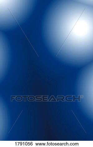 Stock Photograph - Blue spherical abstract. Fotosearch