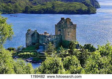 Castle on an island View Large Photo Image Stock Image - Castle on an island. Fotosearch
