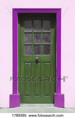 Colorful doorway View Large Photo Image Stock Photography - Colorful doorway. Fotosearch