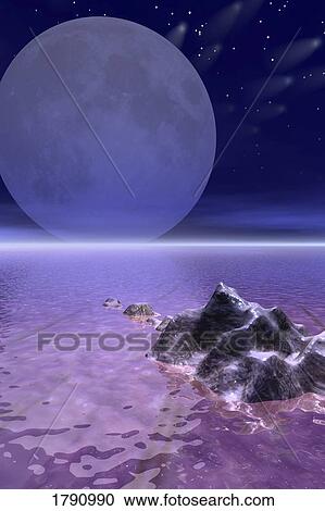 Stock Image - Cosmic night. Fotosearch